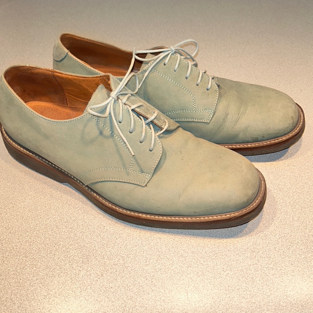 Nordstrom Men’s Blue Suede Lace Shoes